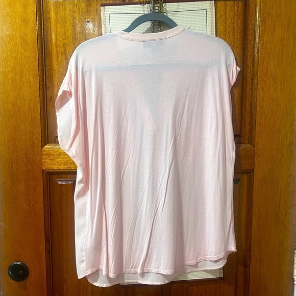 EUC INC Light Pink Tunic Blouse XL - Picture 2 of 3